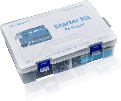 Super Starter Kit Based on Arduino UNO R3 with Tutorial and Controller Board Compatible with Arduino IDE