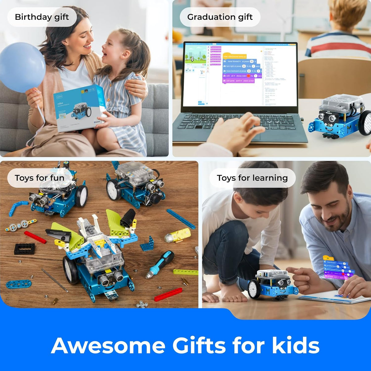 Mbot STEM Coding Toys Robotics for Kids Ages 8-12